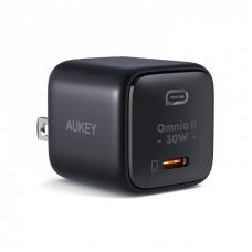 СЗУ Aukey Omnia II Mini 30 W USB-C PD Charger Black