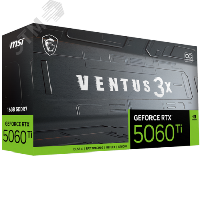 Видеокарта MSI Ventus 3x Geforce RTX 5060 Ti