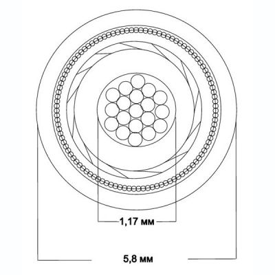 Антенный кабель Van Den Hul The Name Antenna 2.5m