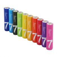 Батарейки алкалиновые ZNI Rainbow типа AAА (уп.10 шт.)