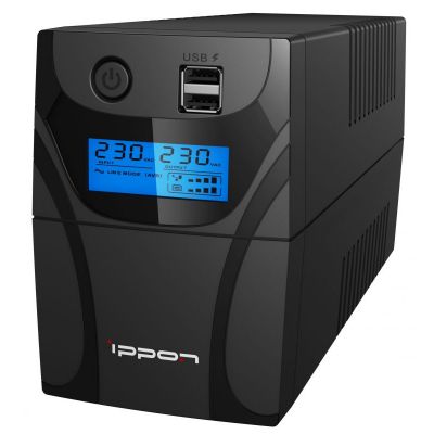 Блок бесперебойного питания Ippon Back Power Pro II 600 Black