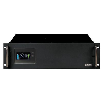 Блок бесперебойного питания Powercom King Pro RM KIN-2200AP LCD Black