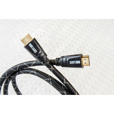 HDMI кабель DH Labs Silver HDMI 2.1-8k with swivel connector 0,75 m