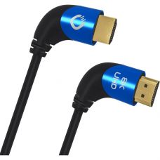 HDMI кабель Oehlbach PERFORMANCE Shape Magic 90 UHD Black 3,0 m