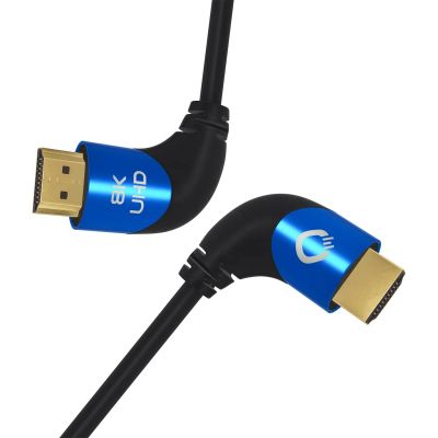 HDMI кабель Oehlbach PERFORMANCE Shape Magic 90 UHD Black 1,5 m