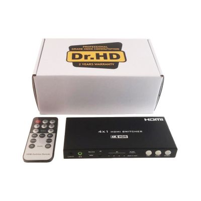 HDMI 2.0 переключатель 4x1 Dr.HD SW 417 SLA