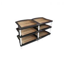 Стойка под Hi-Fi Bassocontinuo CYMBALON 2.1 Walnut bottom shelf (ножки белые)