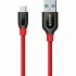 Кабель Anker PowerLine 3m USB-C to USB 2.0 Red