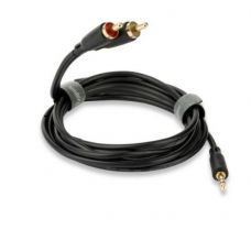 Межблочный кабель QED QE8111 Connect J2P Mini Jack - 2 RCA 0.75m