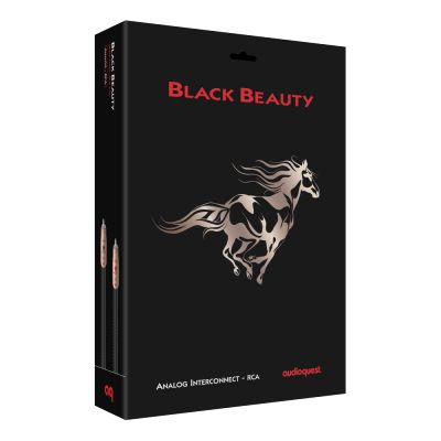 Кабель межблочный аудио AudioQuest Black Beauty RCA-RCA 3 м