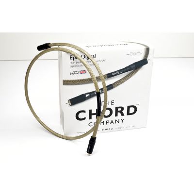 Кабель межблочный аудио Chord Company Epic digital RCA 0.5m