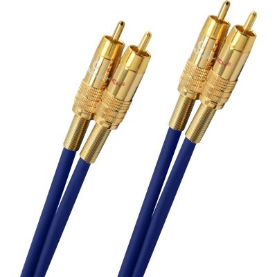 Кабель межблочный аудио Oehlbach PERFORMANCE NF 1 Master Set 1 x 2,0m, blue, D1C2035