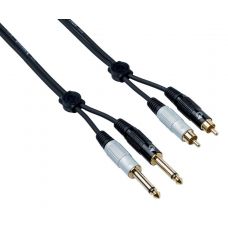 Кабель межблочный 2Jack-2RCA Bespeco EAY2JR150 1.5 m