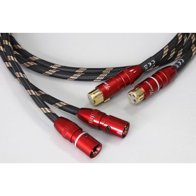 Кабель межблочный балансный Vincent XLR/Cinch-Cable 2x0.6m (aluminium case)