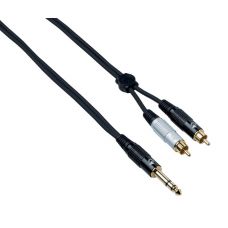 Кабель межблочный Jack-2RCA Bespeco EAYSRM150 1.5 m