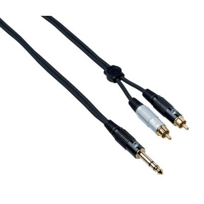 Кабель межблочный Jack-2RCA Bespeco EAYSRM150 1.5 m