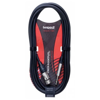 Кабель межблочный XLR-F-Jack Bespeco NCSMA300 3 m