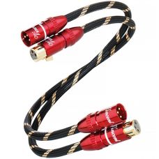 Кабель межблочный балансный Vincent XLR/Cinch-Cable 2x0.6m (aluminium case)