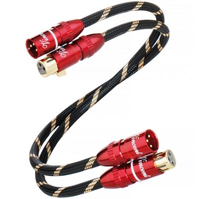 Кабель межблочный балансный Vincent XLR/Cinch-Cable 2x0.6m (aluminium case)