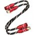 Кабель межблочный балансный Vincent XLR/Cinch-Cable 2x0.6m (aluminium case)