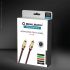 Кабель межблочный аудио Oehlbach PERFORMANCE NF Sub-cable cinch/cinch2, 2.0m mono black, D1C21532