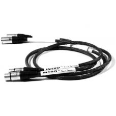 Кабель межблочный аудио Black Rhodium INTRO XLR-XLR Black 1.0 m