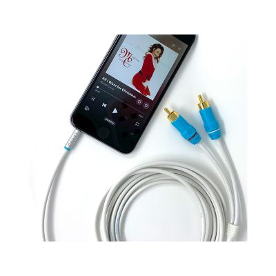 Кабель межблочный аудио Chord Company C-Jack 3.5mm Stereo to 2RCA 0.75m