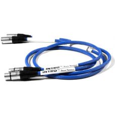 Кабель межблочный аудио Black Rhodium INTRO XLR-XLR Blue 1.0 m