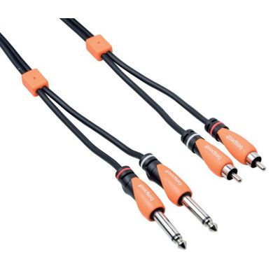 Кабель межблочный 2Jack-2RCA Bespeco SLY2JR500 5 m