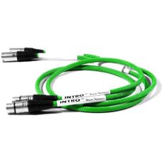 Кабель межблочный аудио Black Rhodium INTRO XLR-XLR Green 1.0 m