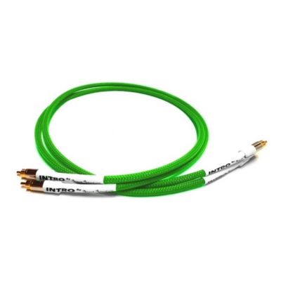 Кабель межблочный аудио Black Rhodium INTRO RCA-RCA Green 1.0 m