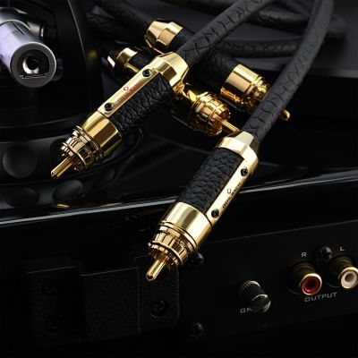 Межкомпонентный кабель Oehlbach STATE OF THE ART XXL Black Connection Cable RCA, 2x0,75m, gold, D1C13832