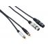 Кабель межблочный 2XLR-2RCA Bespeco EAY2F2R150 1.5 m