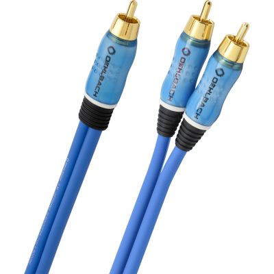 Кабель межблочный аудио Oehlbach PERFORMANCE BOOOM! Y-Adapter cable, 2,0m blue, D1C22702