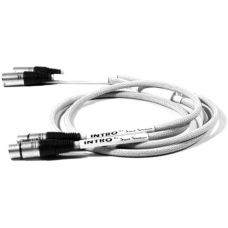 Кабель межблочный аудио Black Rhodium INTRO XLR-XLR White 1.0 m