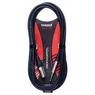 Кабель межблочный XLR-M-Jack Bespeco NCSMM450 4.5 m