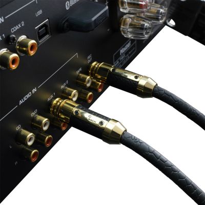 Межкомпонентный кабель Oehlbach STATE OF THE ART XXL Black Connection Cable RCA, 2x2,0m, gold, D1C13836