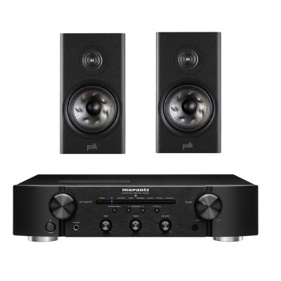 Стереокомплект Marantz PM6007 + Polk Audio Reserve R200 black