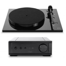 Стереокомплект Rega io Amplifier + Planar 1 (Carbon MM) black