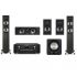 Комплект домашнего кинотеатра Marantz SR6015 black + Polk Audio Reserve R200 black + Reserve R600 black + Reserve R300 center black + HTS SUB 12 black