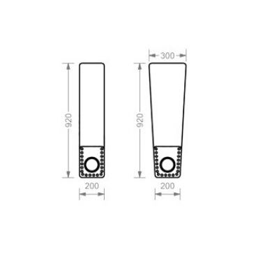 Подлокотник Home Cinema Hall Armrest Tron