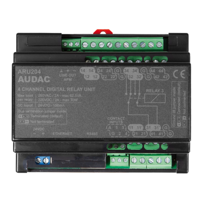Релейный модуль Audac ARU204