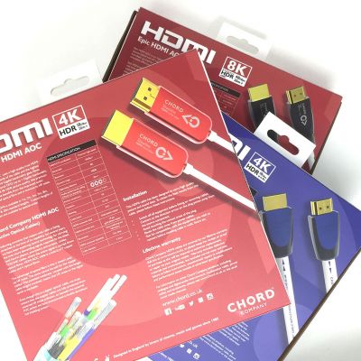 HDMI кабель Chord Company Epic HDMI AOC 2.1 8k (48Gbps) 20m