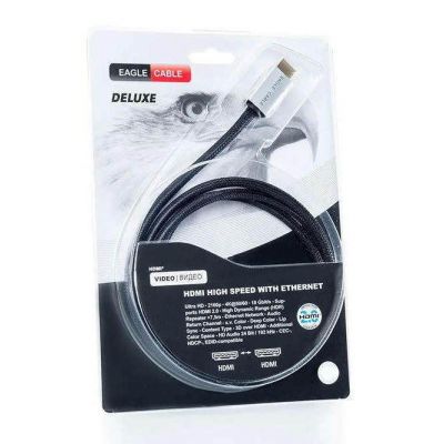 HDMI-кабель Eagle Cable DELUXE II High Speed HDMI Ethern. 0,75m, 10012007