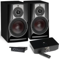 Полочная акустика Dali Rubicon 2 C black high gloss + DALI Sound Hub + BluOS Module