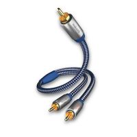 Кабель межблочный In-Akustik Premium Y-Subwoofer Cable Y-Sub RCA-2RCA 3.0m #0040803
