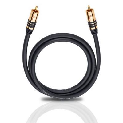 Кабель межблочный аудио Oehlbach NF Sub black 2,0 m (21532)