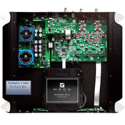 CD проигрыватель Sim Audio MOON 650D black / blue display