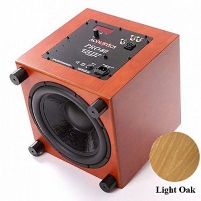 Сабвуфер MJ Acoustics Pro 80 Mk I light oak