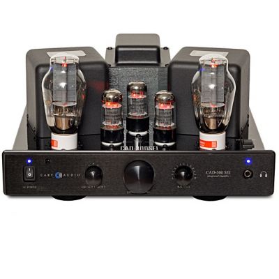 Интегральный ламповый усилитель Cary Audio CAD 300 SEI black